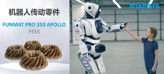 PEEK 3D打印机器人末端执行器与轻量化结构件